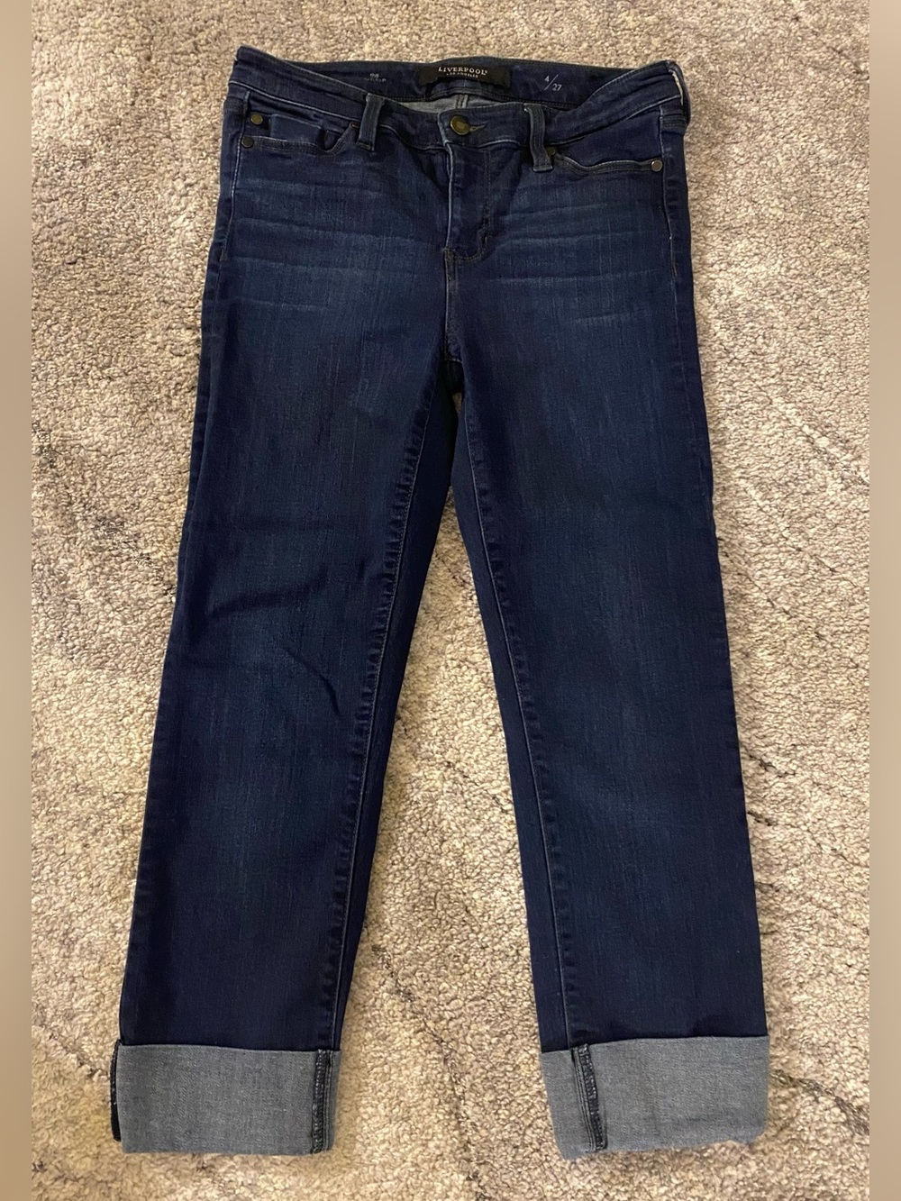 Liverpool The Crop Jeans Size 4/27